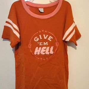 Understated Leather t shirt